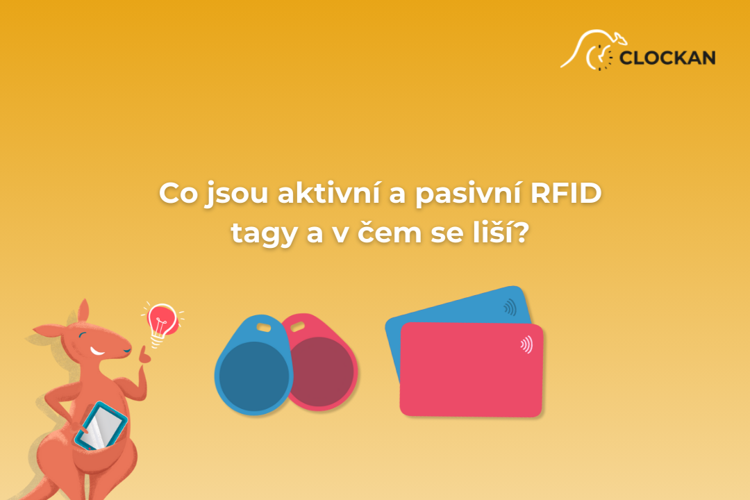 aktivní a pasivní RFID tagy